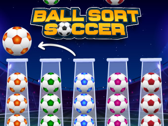 Play Ball Sort Soccer now!