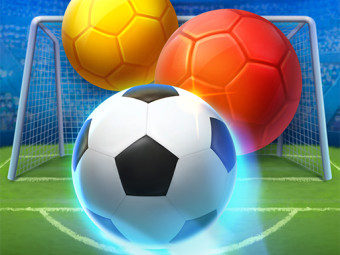 Play Bubble Shooter Soccer 2 now!