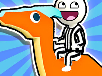 Play Dino Rush - Hypercasual Runner now!