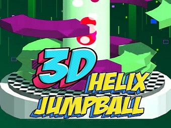 Play 3D Helix Jump Ball now!