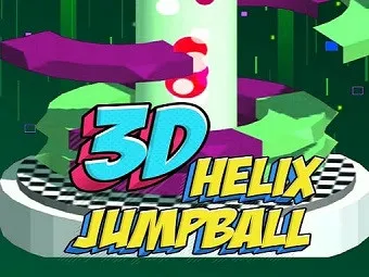 PLay 3D Helix Jump Ball now!