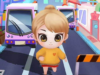 Play Angry Chibi Run now!