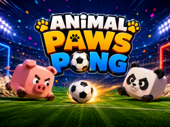 Play Animal Paws Pong now!