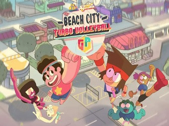 Play Beach City Turbo Volleyball now!