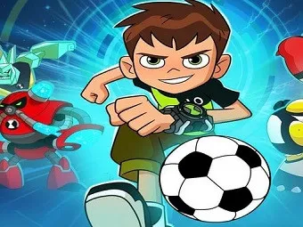 PLay Ben 10 Soccer Penalties now!