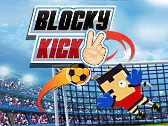 Play Blocky Kick now!