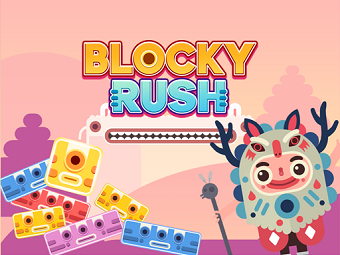 Play Blocky Rush now!