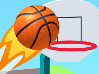 Play Bounce Dunk Basketball now!