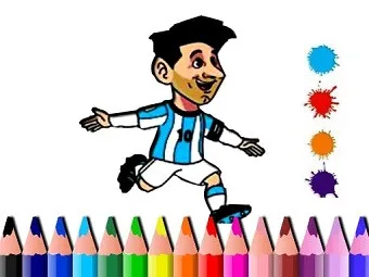 PLay BTS Messi Coloring Book now!