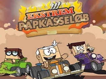 Play Cardboard Racing Time now!