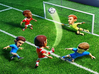 Play Crazy Goal : Soccer Stickman now!