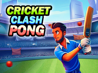 Play Cricket Clash Pong now!
