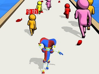Play Digital Circus Run And Shoot now!