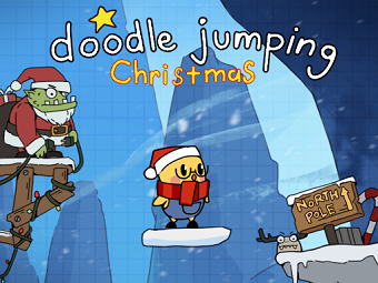 Play Doodle Jumping: Christmas now!