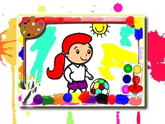 PLay Football Coloring Book now!