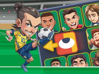 Play Football Legends Sliding Puzzle now!