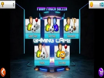 PLay Funny Finger Soccer now!