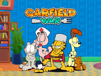 Play Garfield War now!