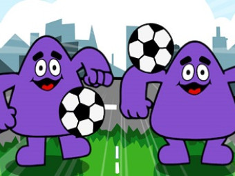 Play Grimace Ball Jumpling now!