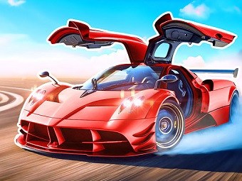 Play GT Cars Mega Ramps now!