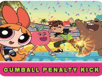 PLay Gumball Penalty Kick now!