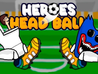 Play Heroes Head Ball now!