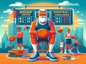 Play Hoop Master Basketball Trivia Challenge now!