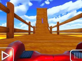 PLay Hoverboard Stunts Hill climb now!