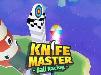 PLay Knife Master : Ball Racing now!