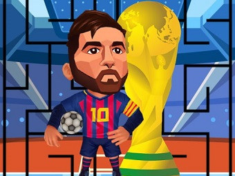 Play Messi in a maze now!