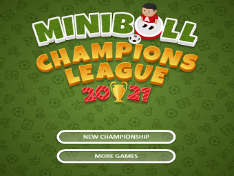 Play Miniball: Champions League 2020-21 now!