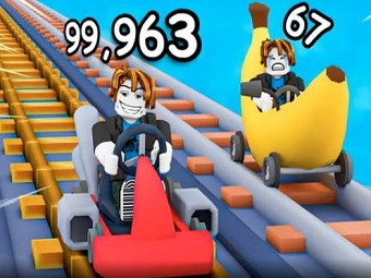 Play Obby: Climb and Roll on Carts now!