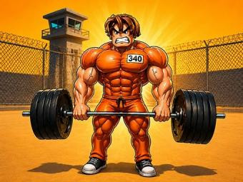 Play Obby: Pump Up Your Muscles! 1 per second now!