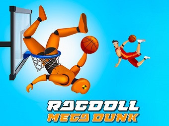 Play Ragdoll Mega Dunk now!
