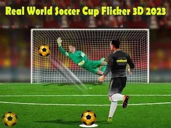 PLay Real World Soccer Cup Flicker 3D 2023 now!