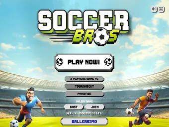 PLay Soccer Bros now!