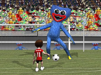 Play Soccer Kid vs Huggy now!
