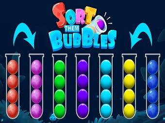 Play Sort Them Bubbles now!