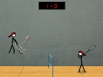 Play Stick Figure Badminton 2 now!