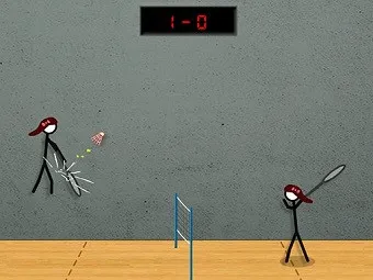 PLay Stick Figure Badminton 2 now!