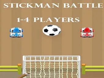 PLay Stickman Battle 1-4 Players now!
