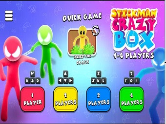 Play Stickman Crazy Box now!