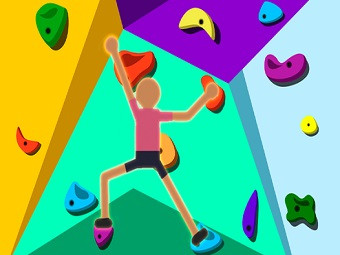 Play Stickman Rock Climber now!