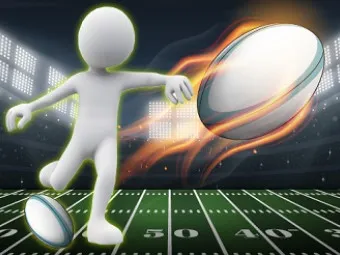 PLay Stickman Rugby Run And Kick now!