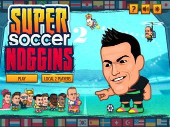 Play Super Soccer Noggins 2 now!