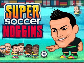 Play Super Soccer Noggins now!
