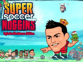 Play Super Soccer Noggins - Xmas Edition now!