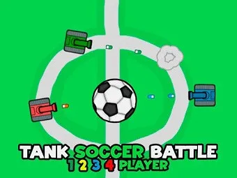 PLay Tank Soccer Battle 1 2 3 4 Player now!