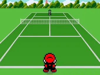 PLay Tennis 3D with Mario and Luigi now!