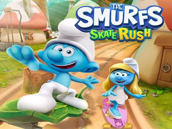 Play The Smurfs Skate Rush now!